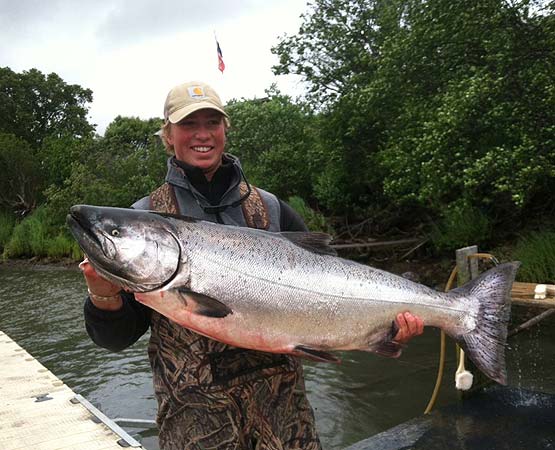 Catch Big King Salmon