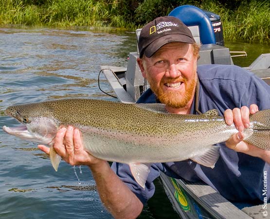 Fishing for Rainbow Trout