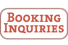 Let us help you plan your trip: booking inquiries